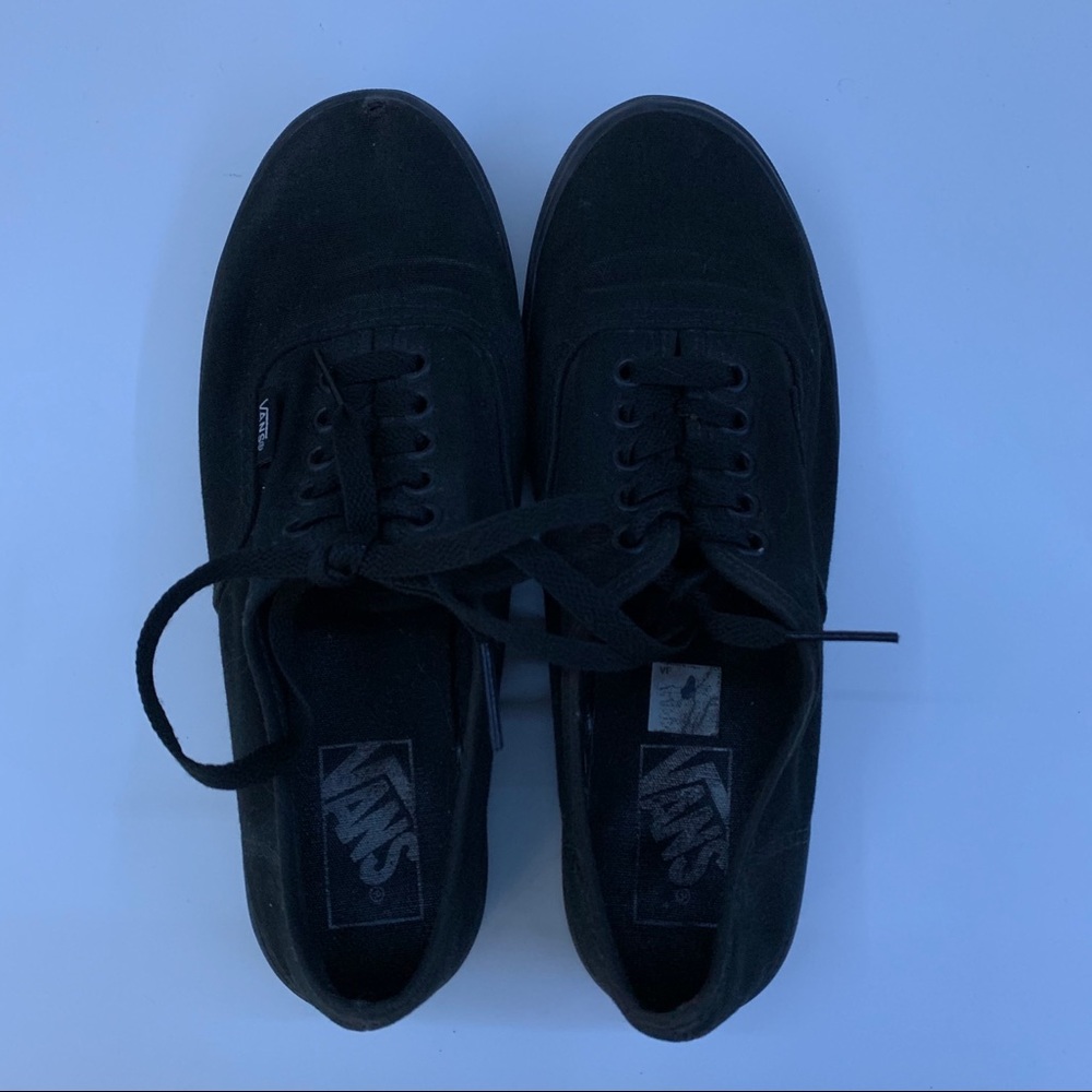 Authentic Black Vans